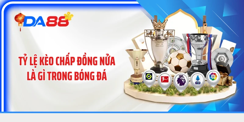 Tỷ lệ kèo chấp đồng nửa là gì trong bóng đá